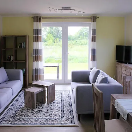 Doppelhaushaelfte Breetzer Boddentraum Im Hafendorf Vieregge Villa Exterior photo